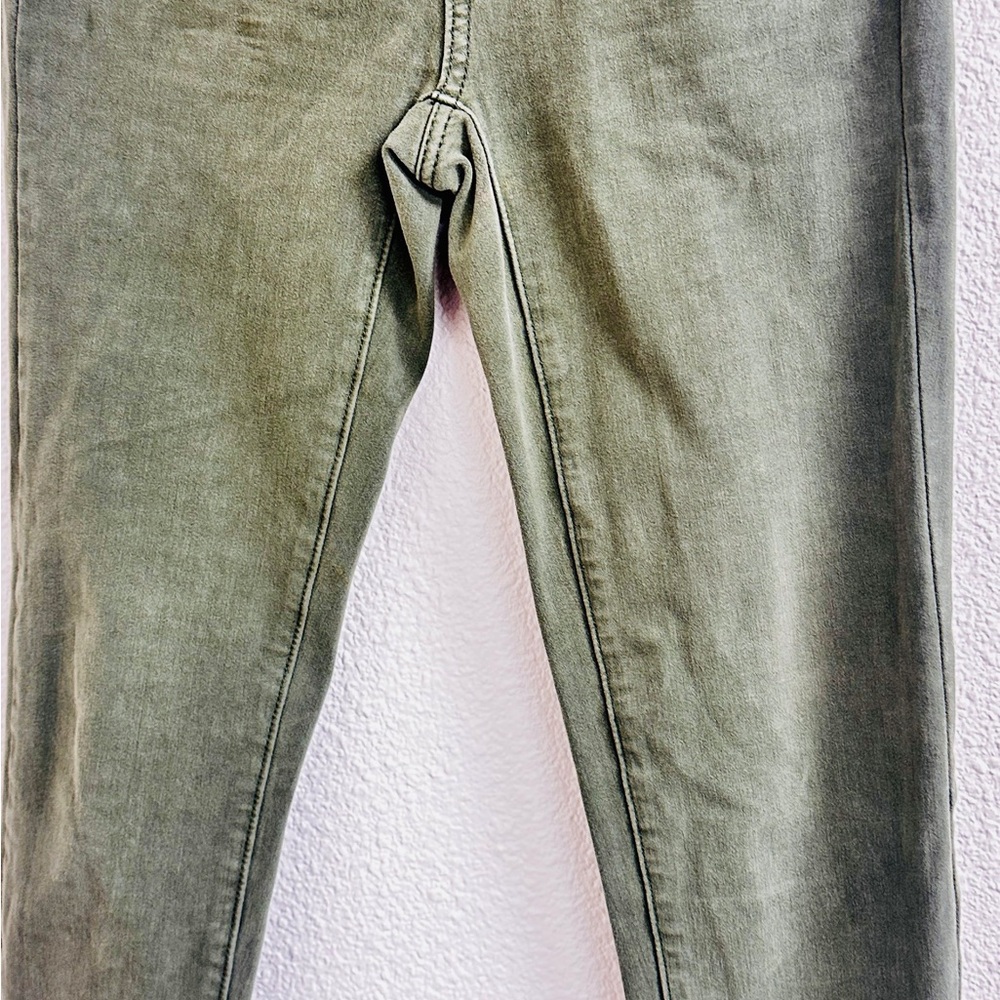 American Eagle Outfitters Olive Green Denim Pants Size 2